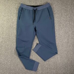 UNRL Joggers Men Medium Blue Performance Stretch Athleisure Athletic